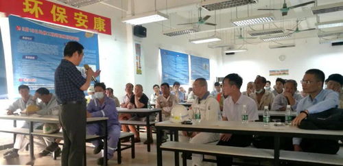 綠色行動再升級 海虹老人為文沖修造提供超高壓水射流專項培訓，賦能產業工人綠色技能提升